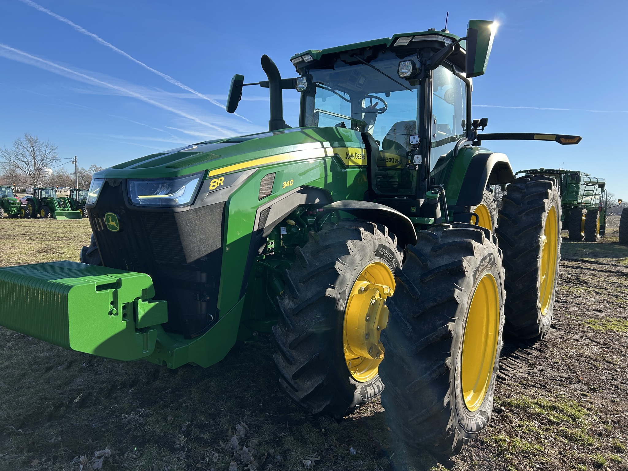  2024 John Deere 8R 340 at Heritage Tractor in Monmouth, IL