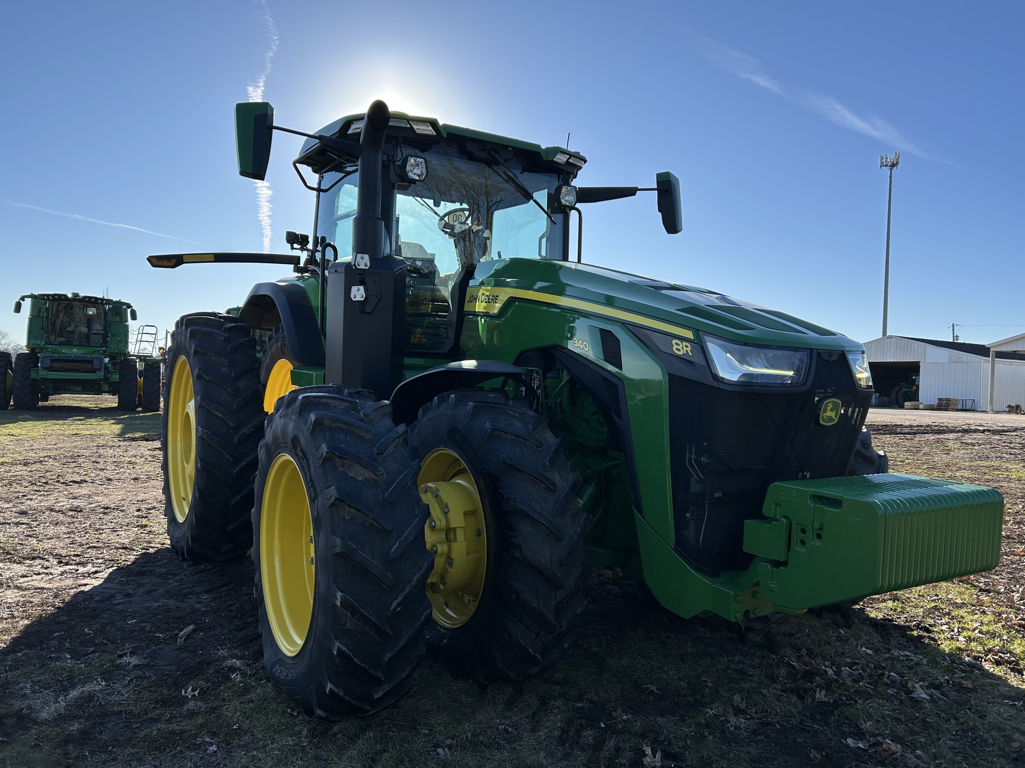  2024 John Deere 8R 340 at Heritage Tractor in Monmouth, IL