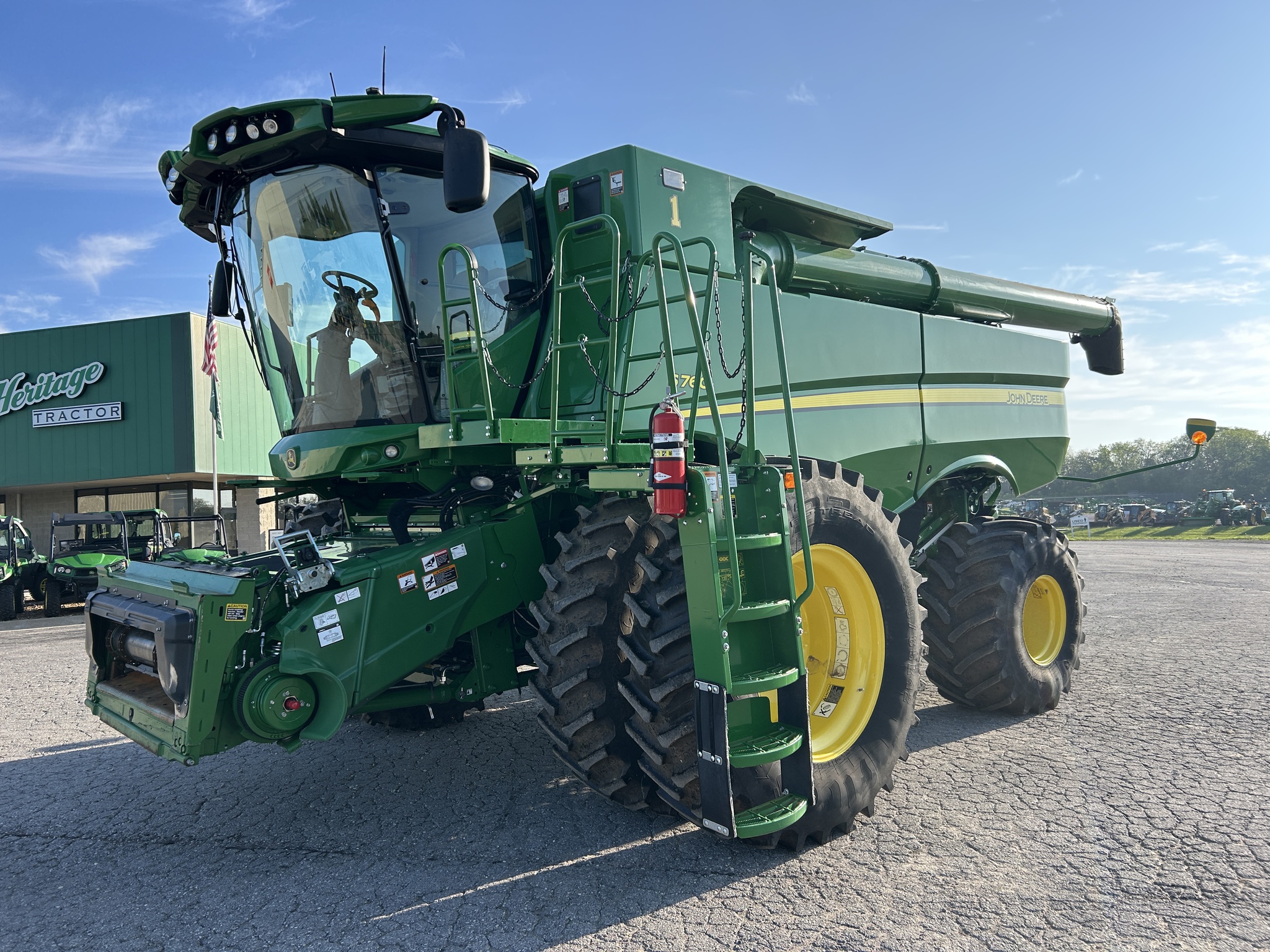  2024 John Deere S760 at Heritage Tractor in Baldwin City, KS