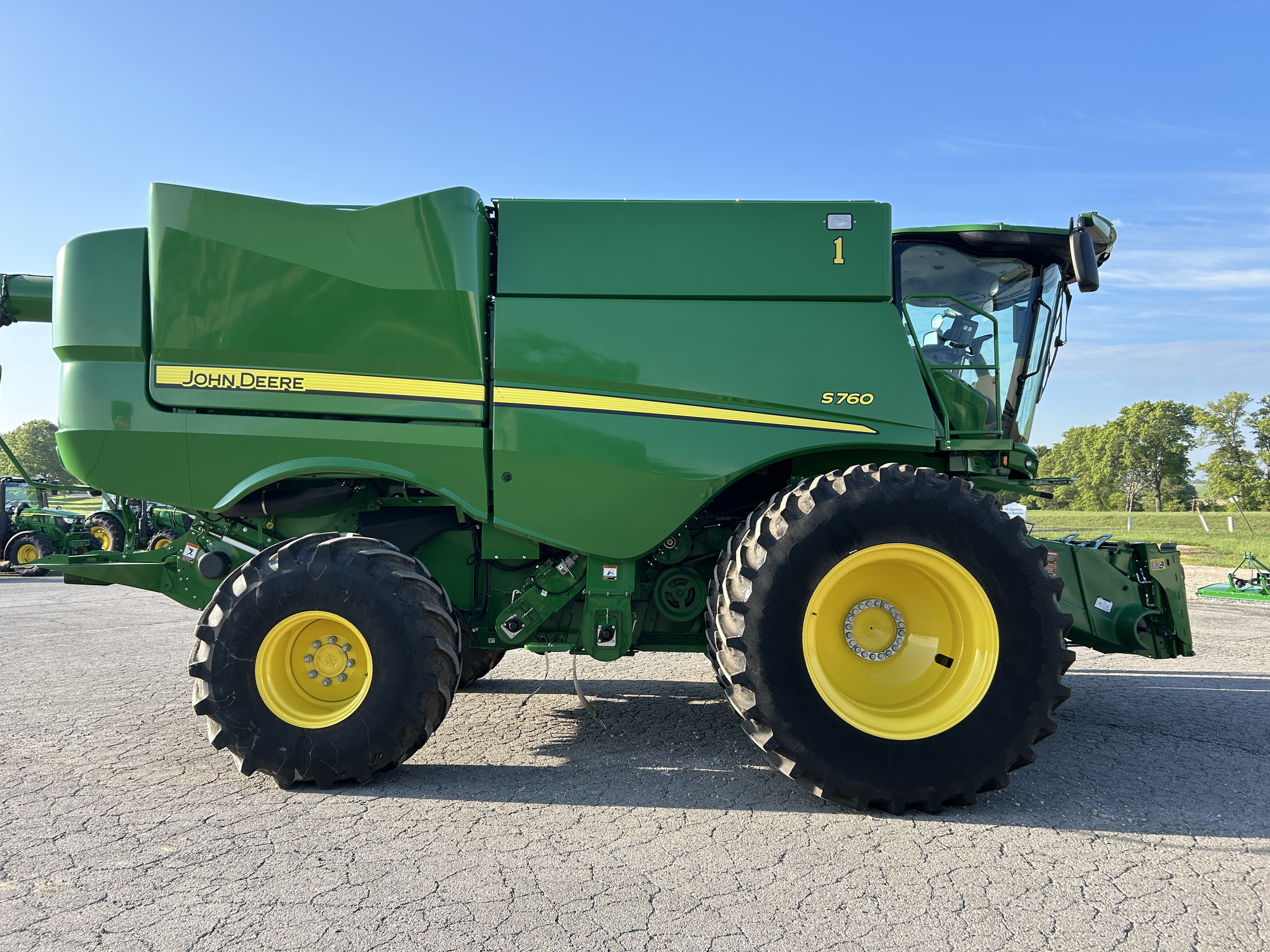  2024 John Deere S760 at Heritage Tractor in Baldwin City, KS