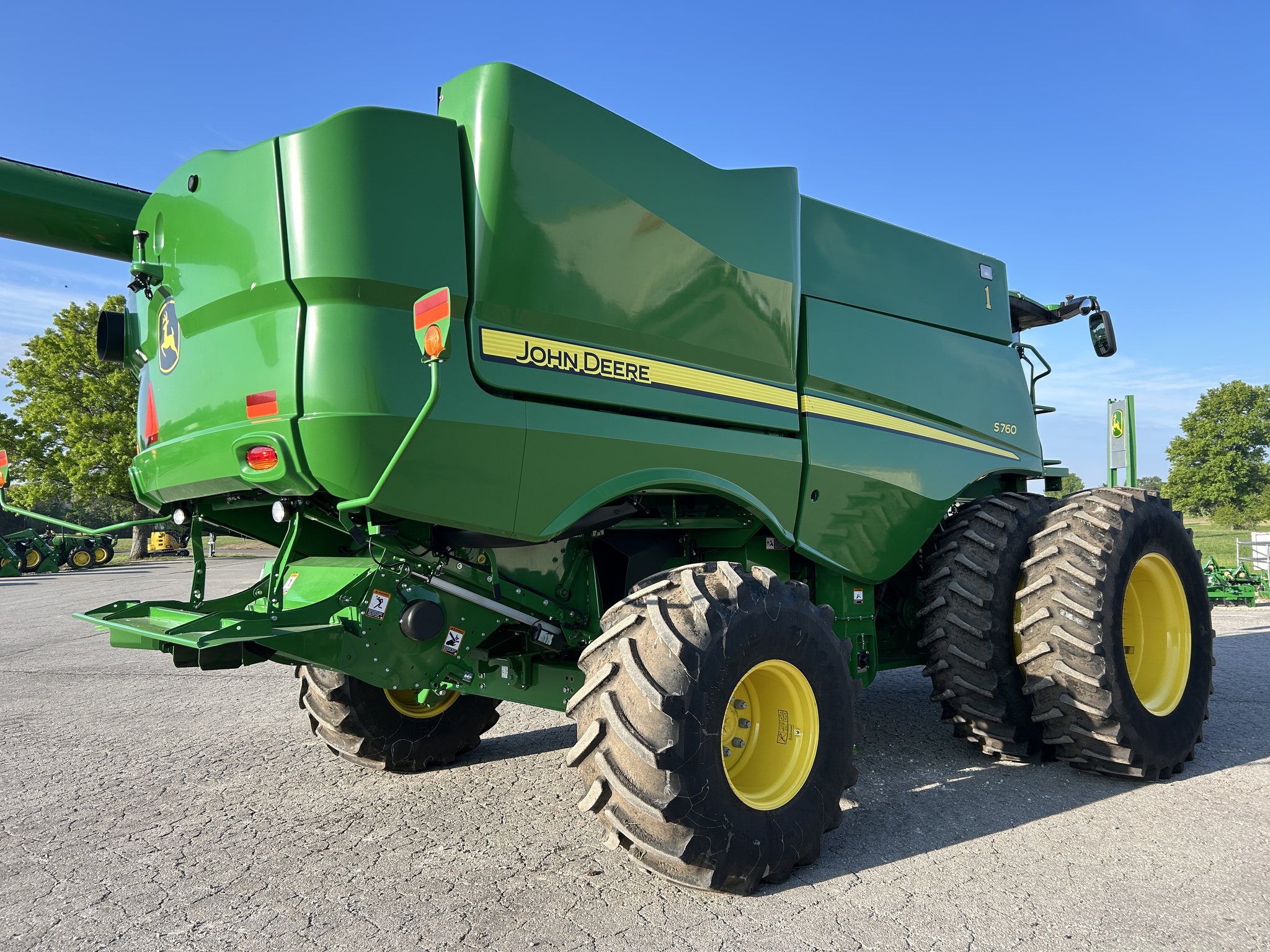  2024 John Deere S760 at Heritage Tractor in Baldwin City, KS