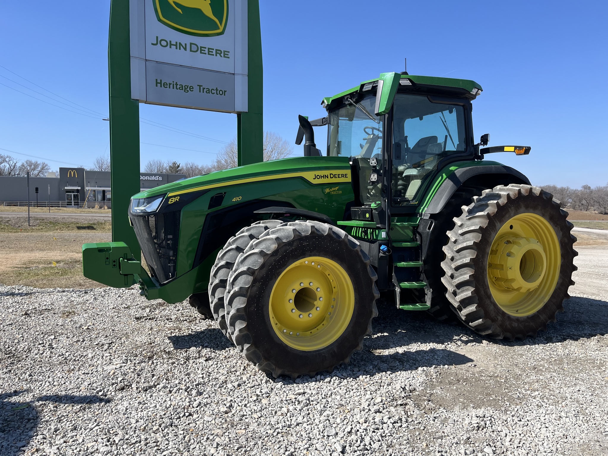  2024 John Deere 8R 410 at Heritage Tractor in Seneca, KS
