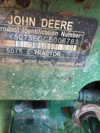 2012 John Deere 5075E