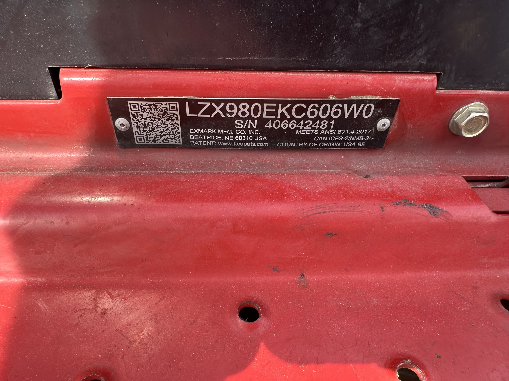  2020 Exmark LZX980KC606W0 at Heritage Tractor in Lexington, IL