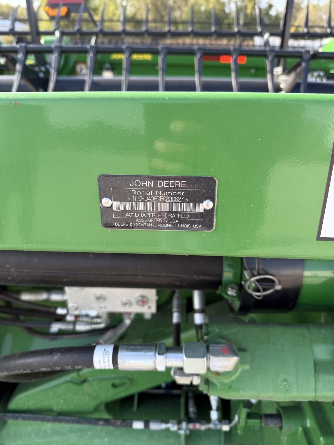2023 John Deere RD40F Image 8