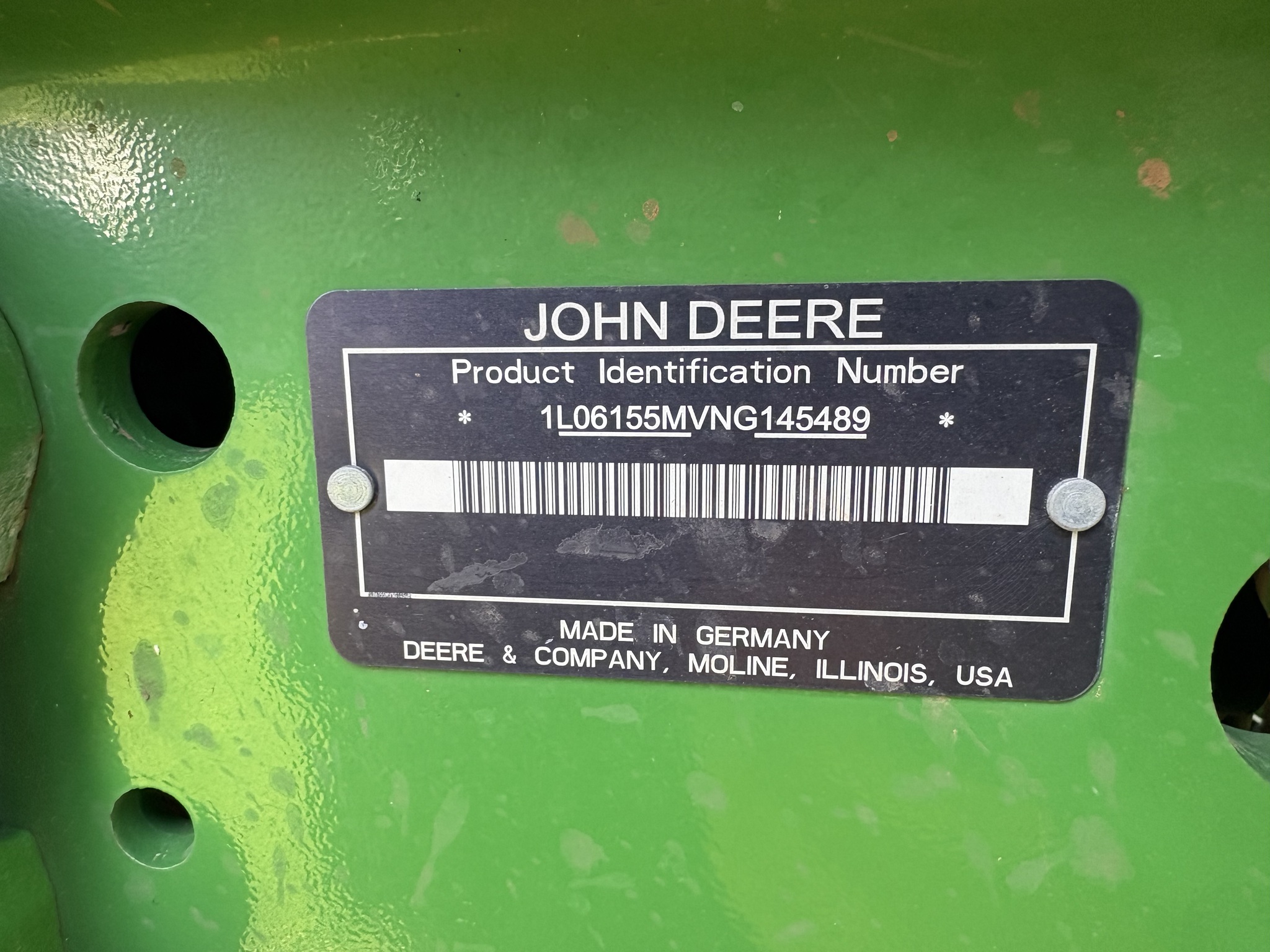2022 John Deere 6155M Image 17