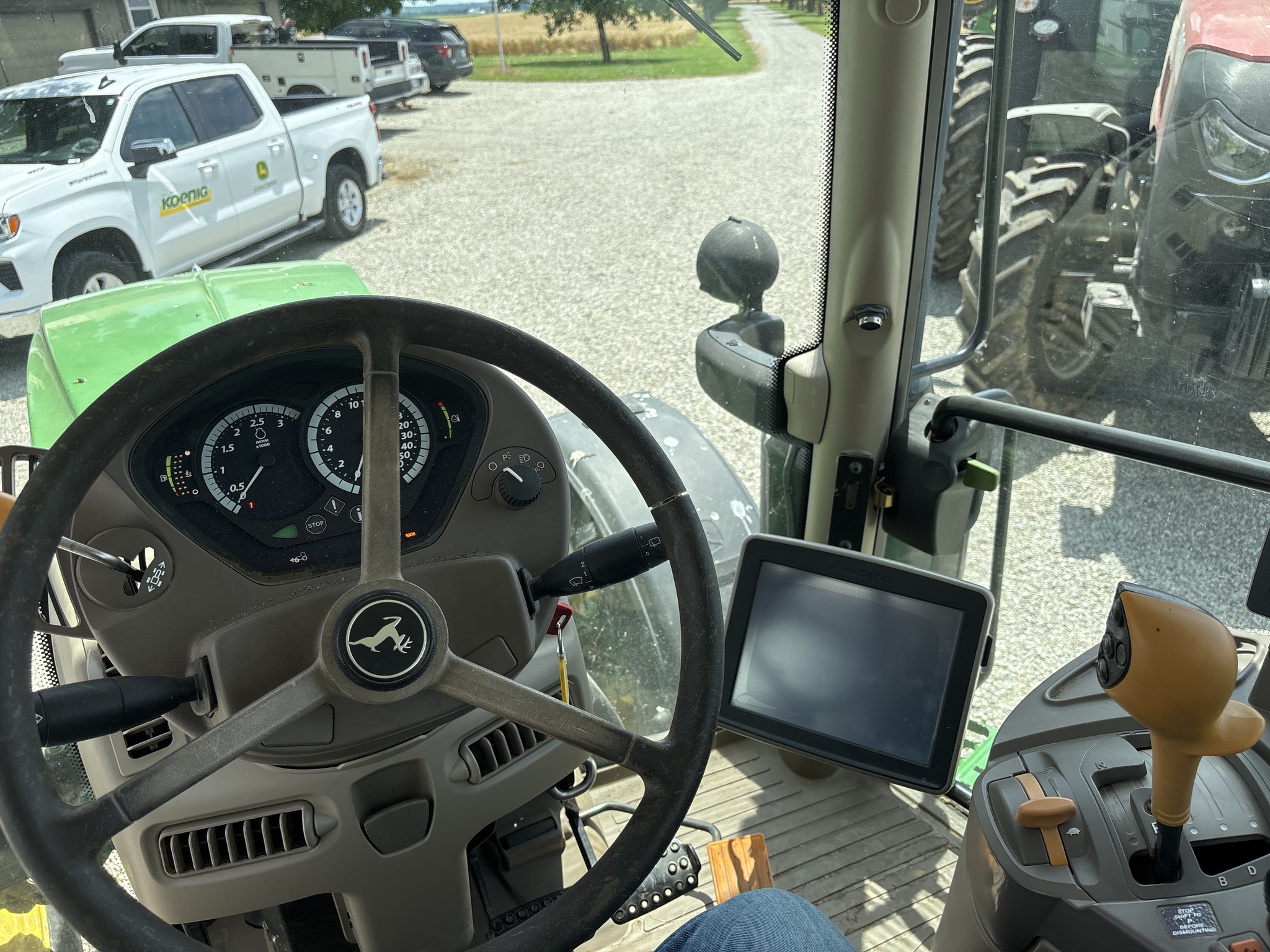 Used 2015 John Deere 6110R Utility Tractors at Koenig Equipment in Anna, OH - PhotoXL14