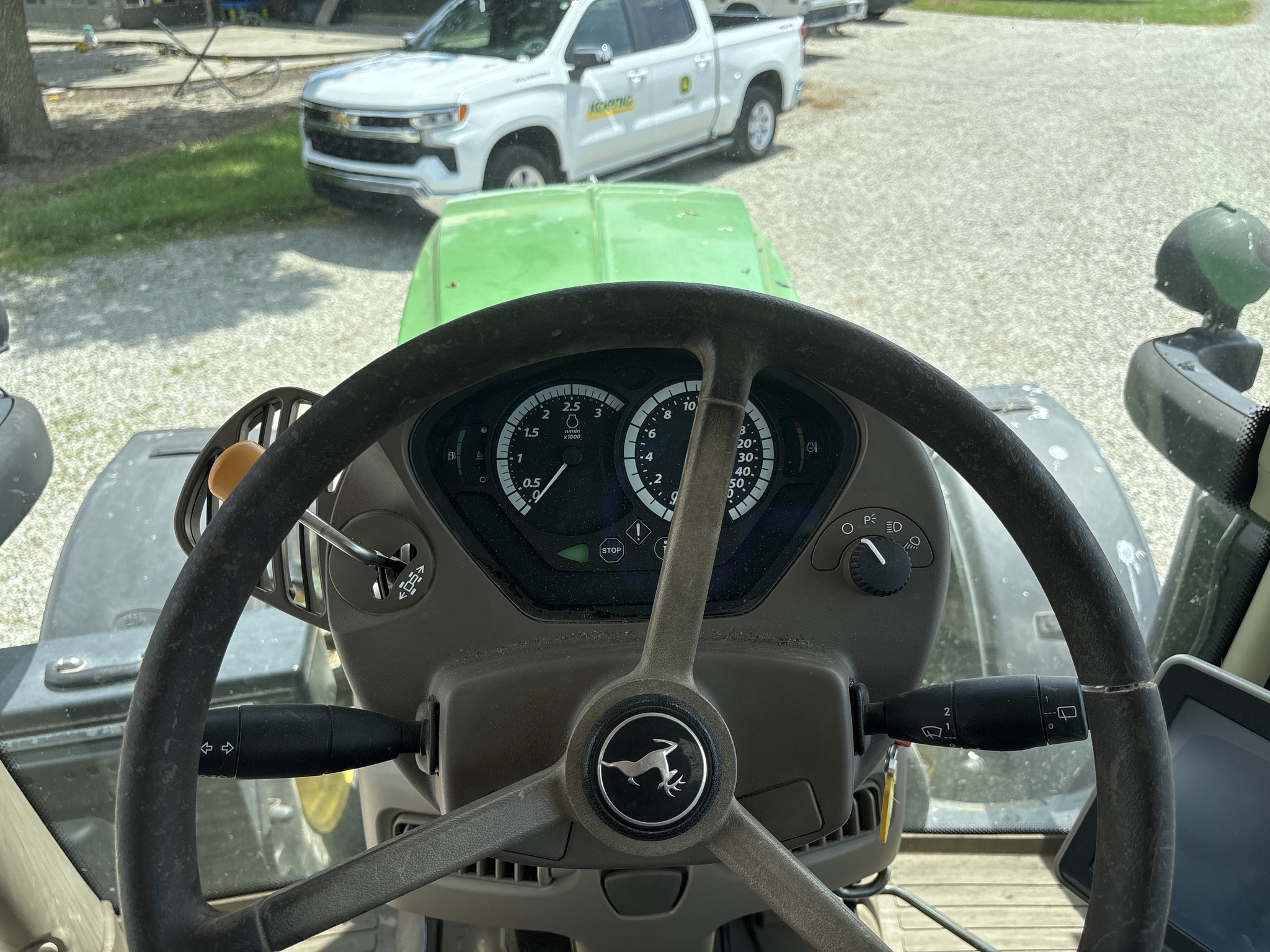 Used 2015 John Deere 6110R Utility Tractors at Koenig Equipment in Anna, OH - PhotoXL15