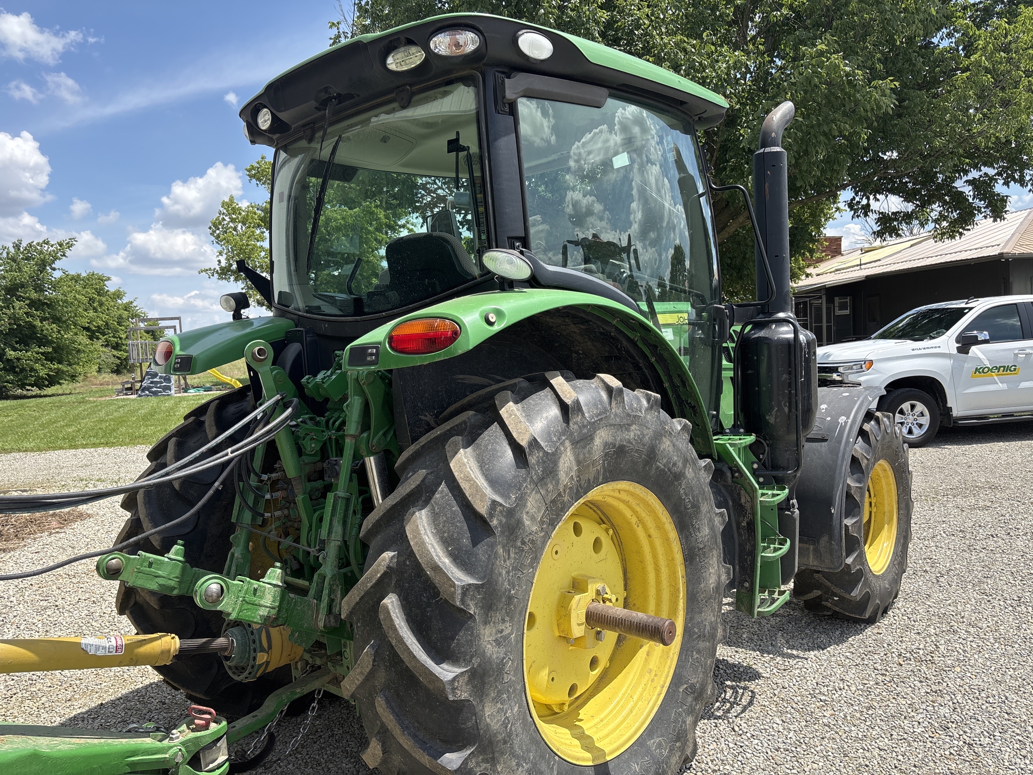 Used 2015 John Deere 6110R Utility Tractors at Koenig Equipment in Anna, OH - PhotoXL27
