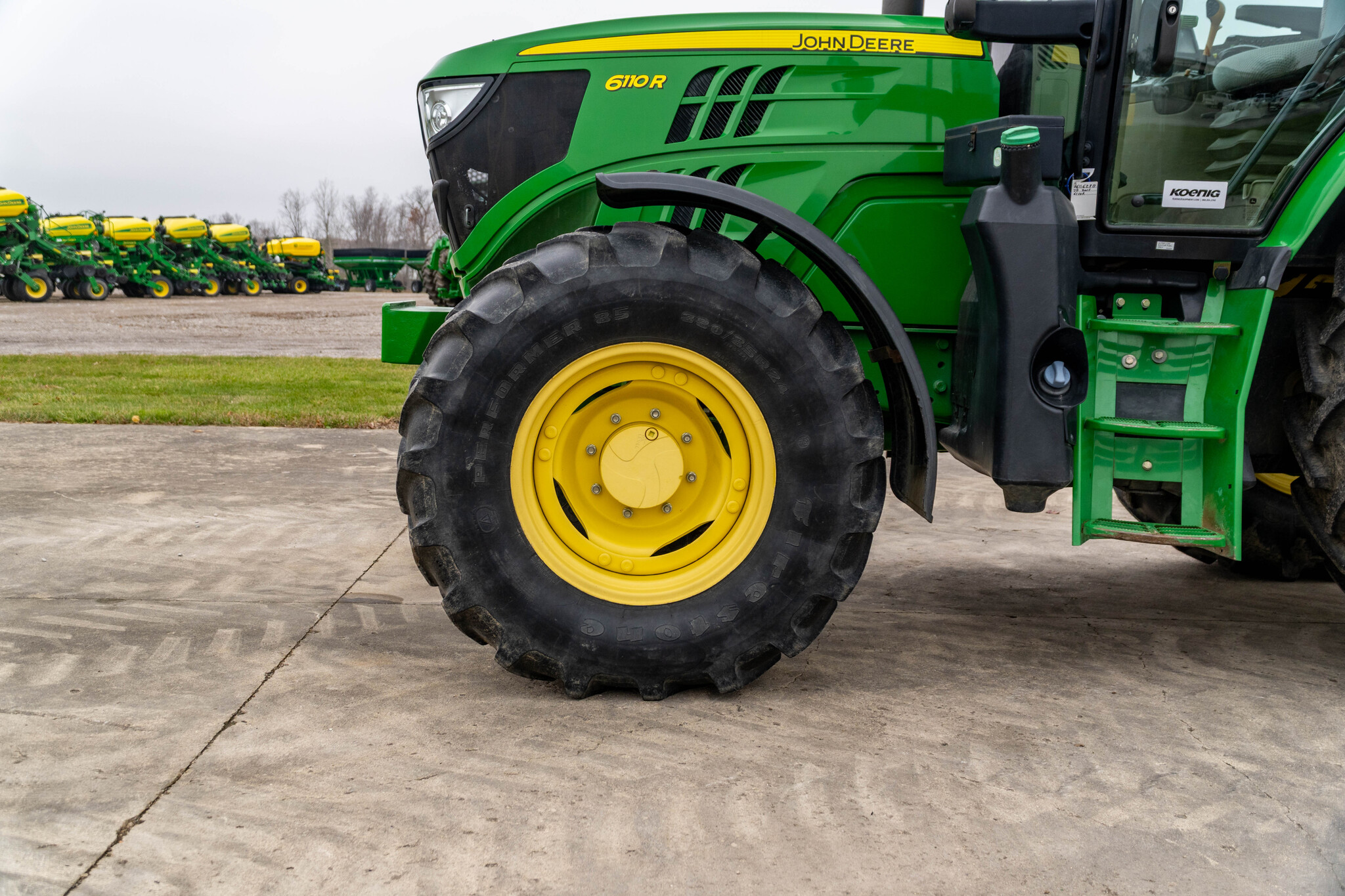Used 2015 John Deere 6110R Utility Tractors at Koenig Equipment in Anna, OH - PhotoXL8