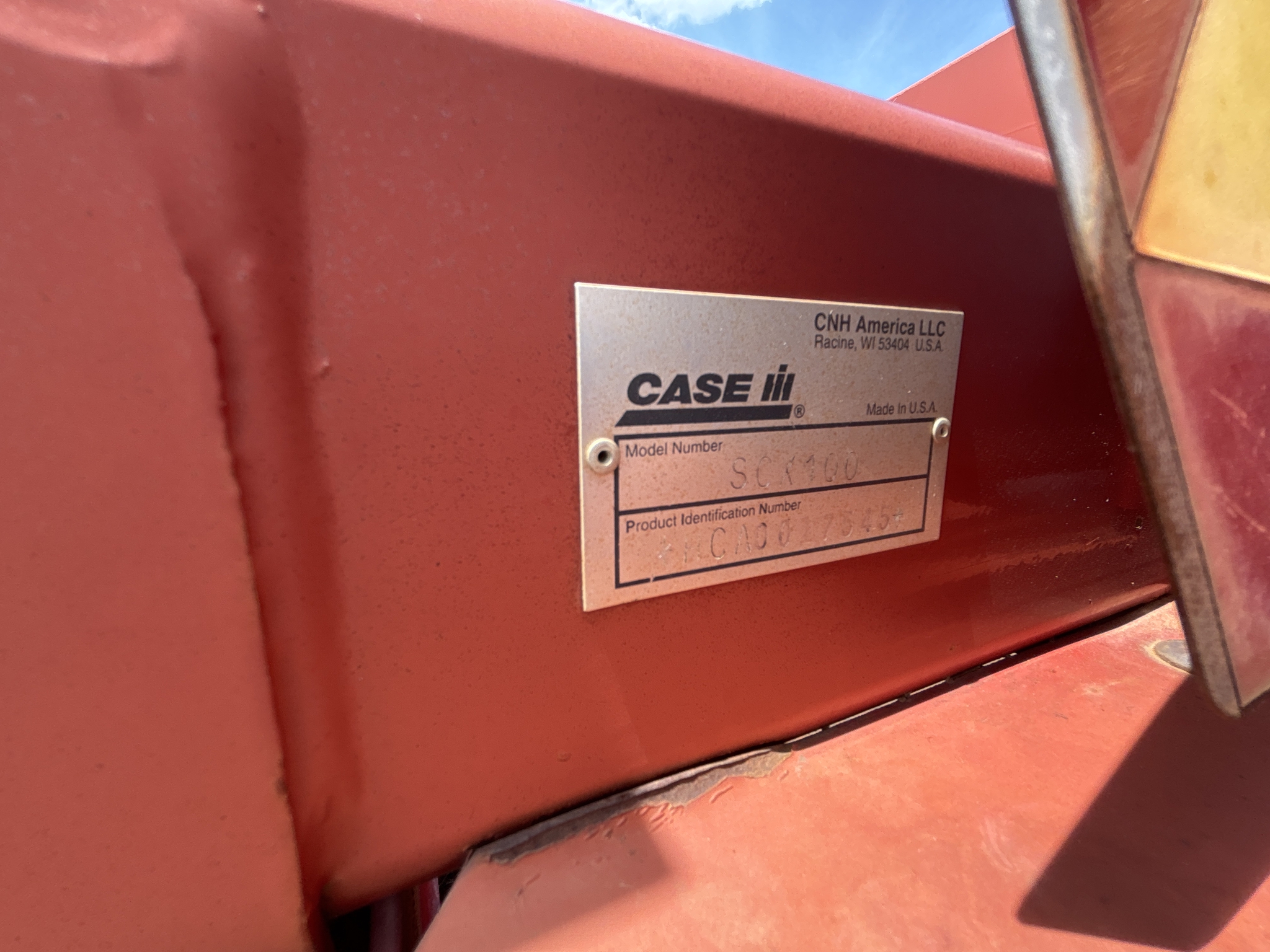 2007 Case IH SCX100 Image 24