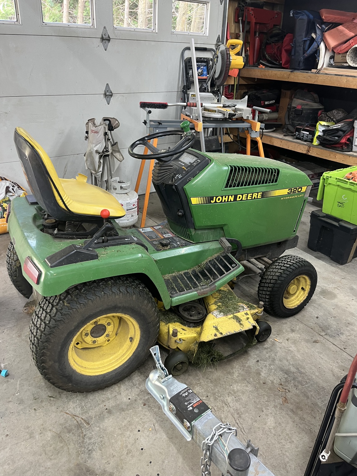 1993 John Deere 320 Image 2