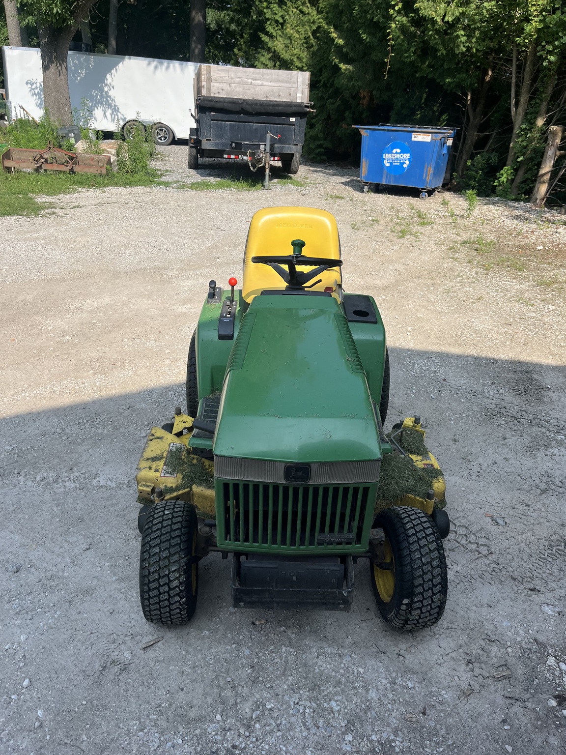 1993 John Deere 320 Image 4