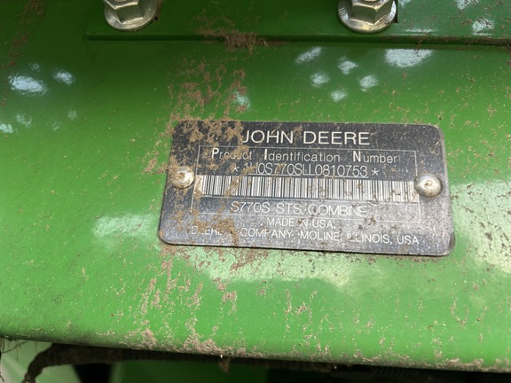 Photo of 2020 John Deere S770