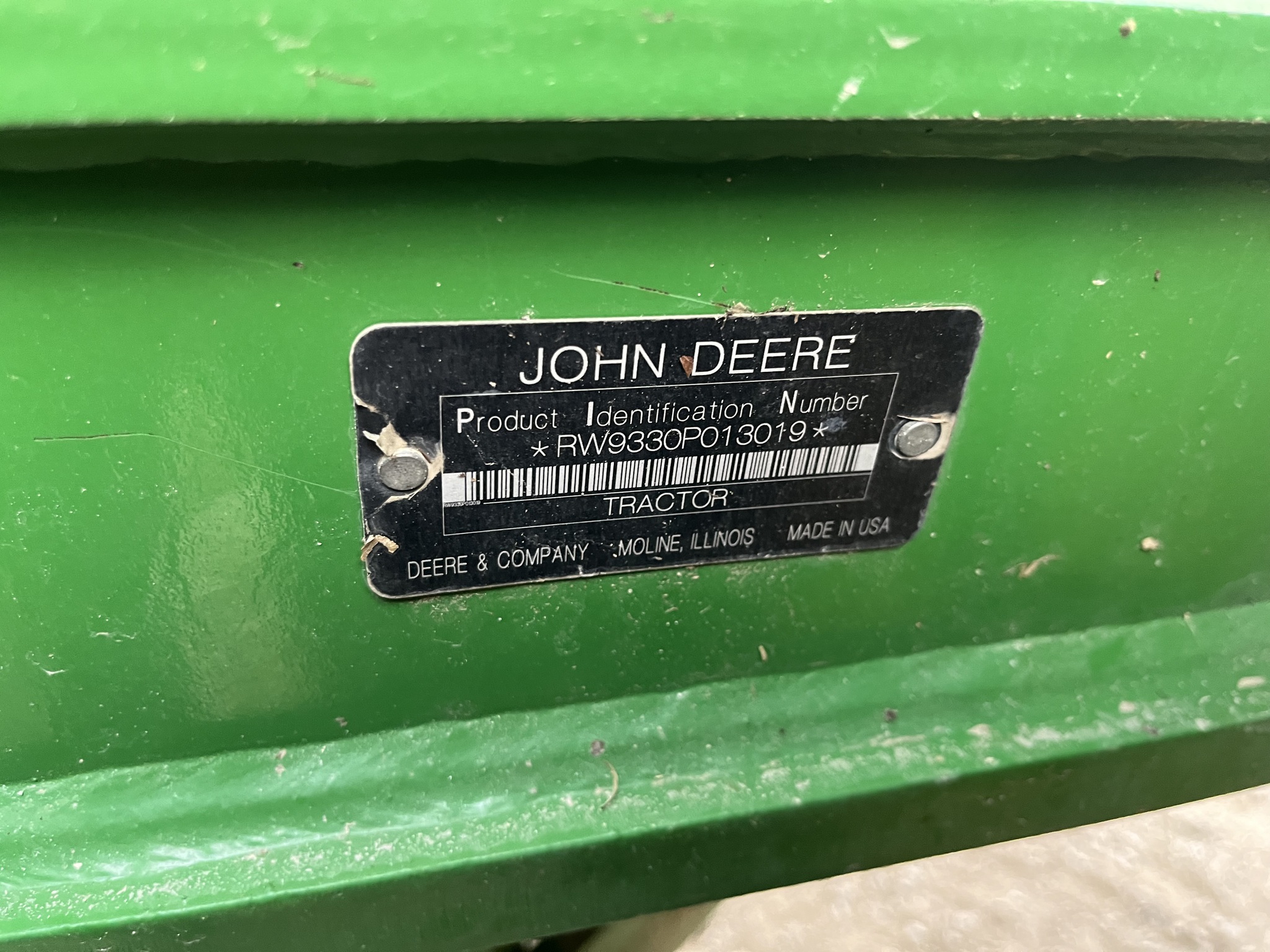 2009 John Deere 9330 at Heritage Tractor in Seneca, KS