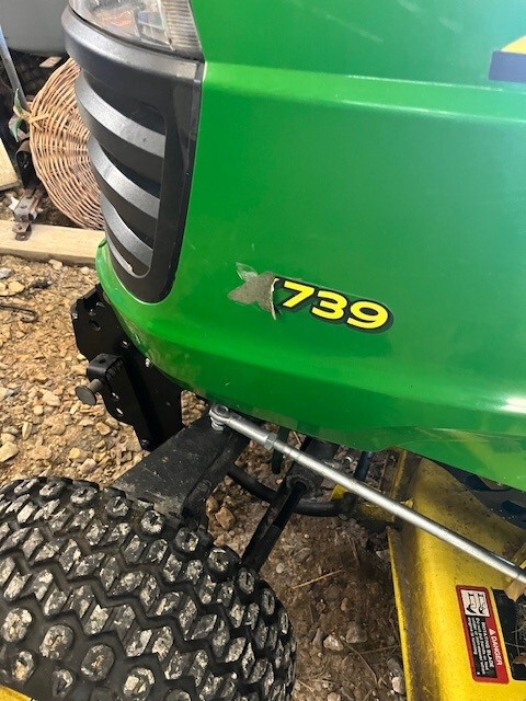 Used 2013 John Deere X739 Lawn & Garden Tractors at Koenig Equipment in Greensburg, IN - PhotoXL8