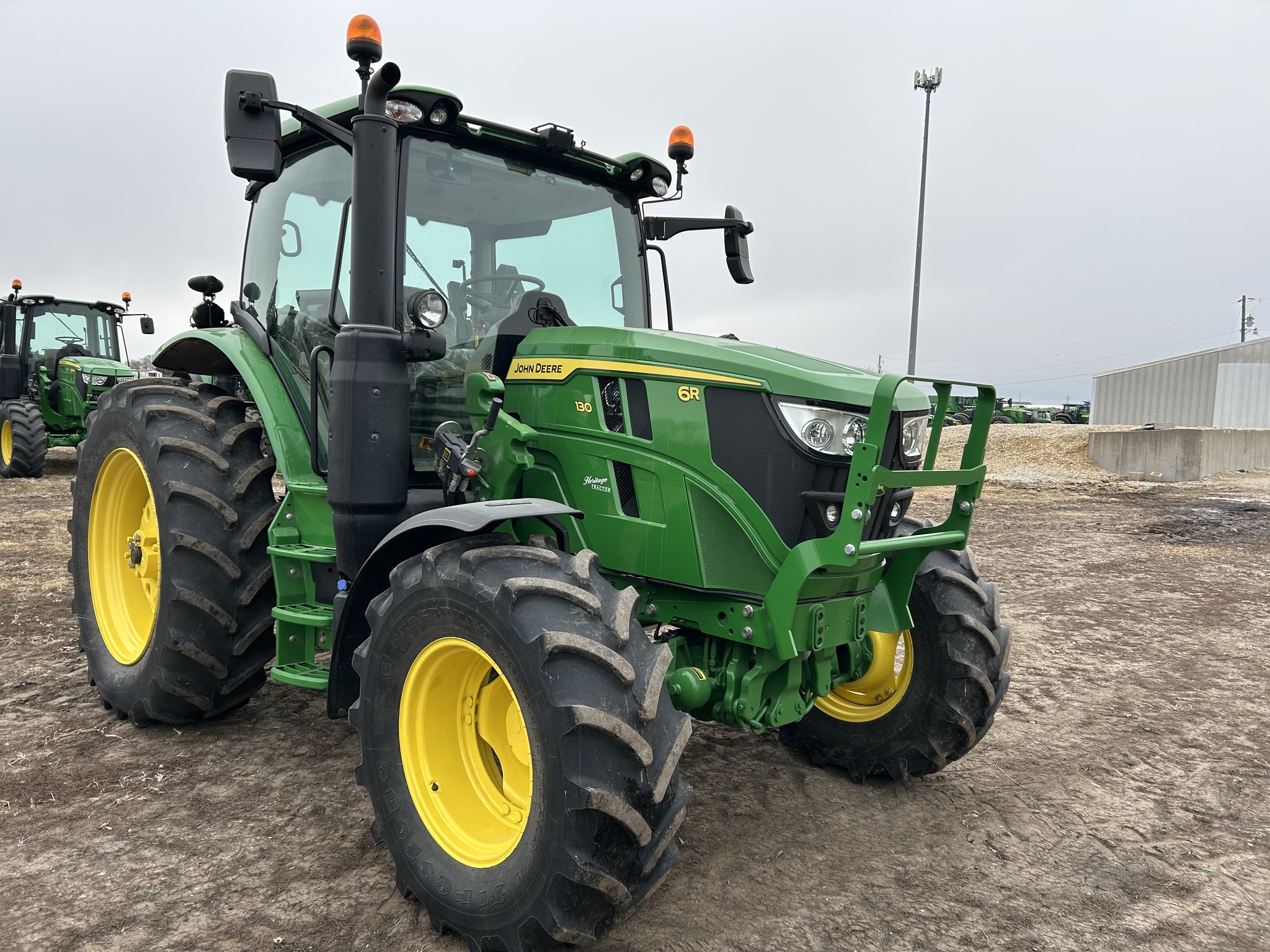  2025 John Deere 6R 130 at Heritage Tractor in Monmouth, IL