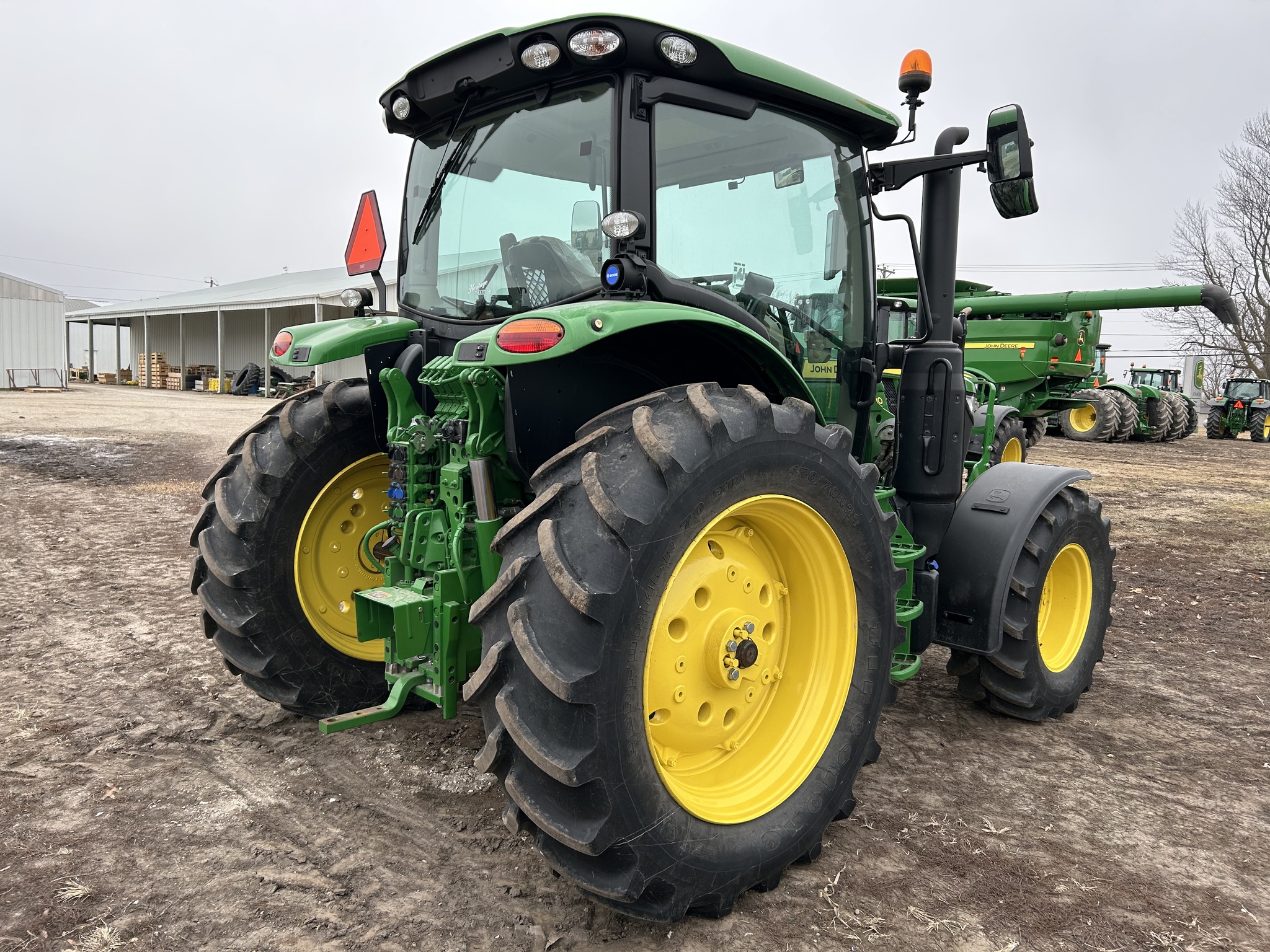  2025 John Deere 6R 130 at Heritage Tractor in Monmouth, IL
