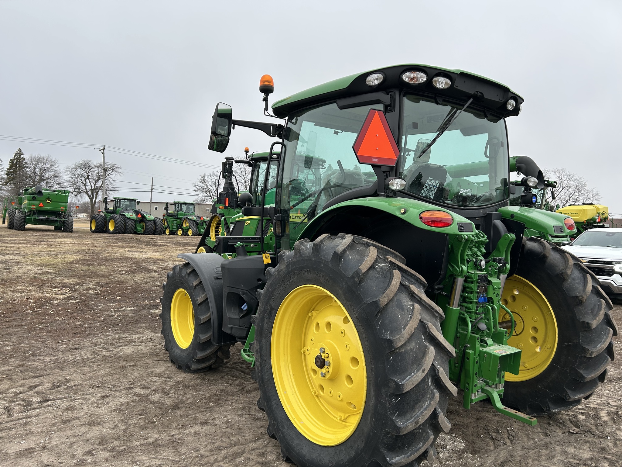  2025 John Deere 6R 130 at Heritage Tractor in Monmouth, IL