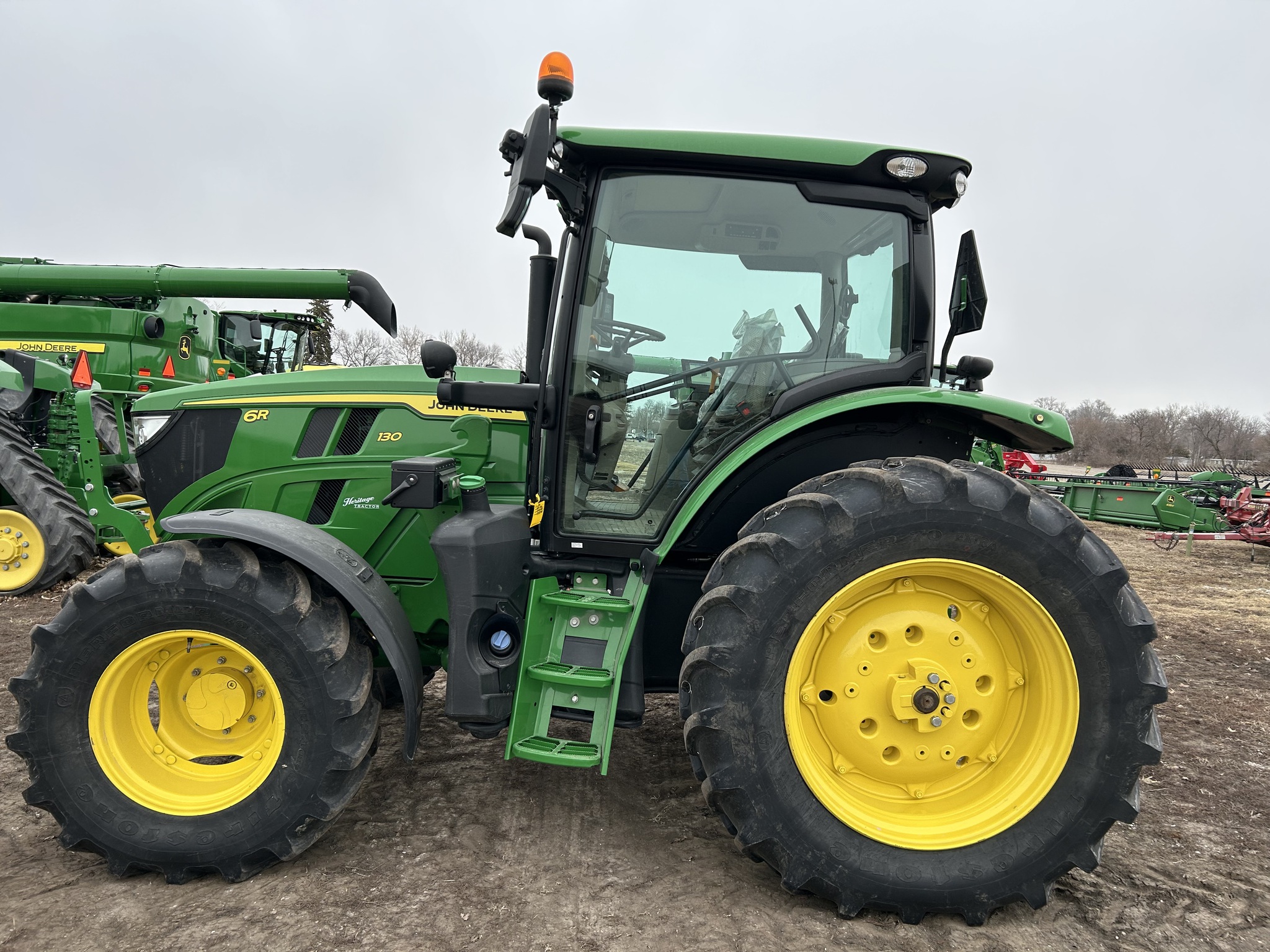  2025 John Deere 6R 130 at Heritage Tractor in Monmouth, IL