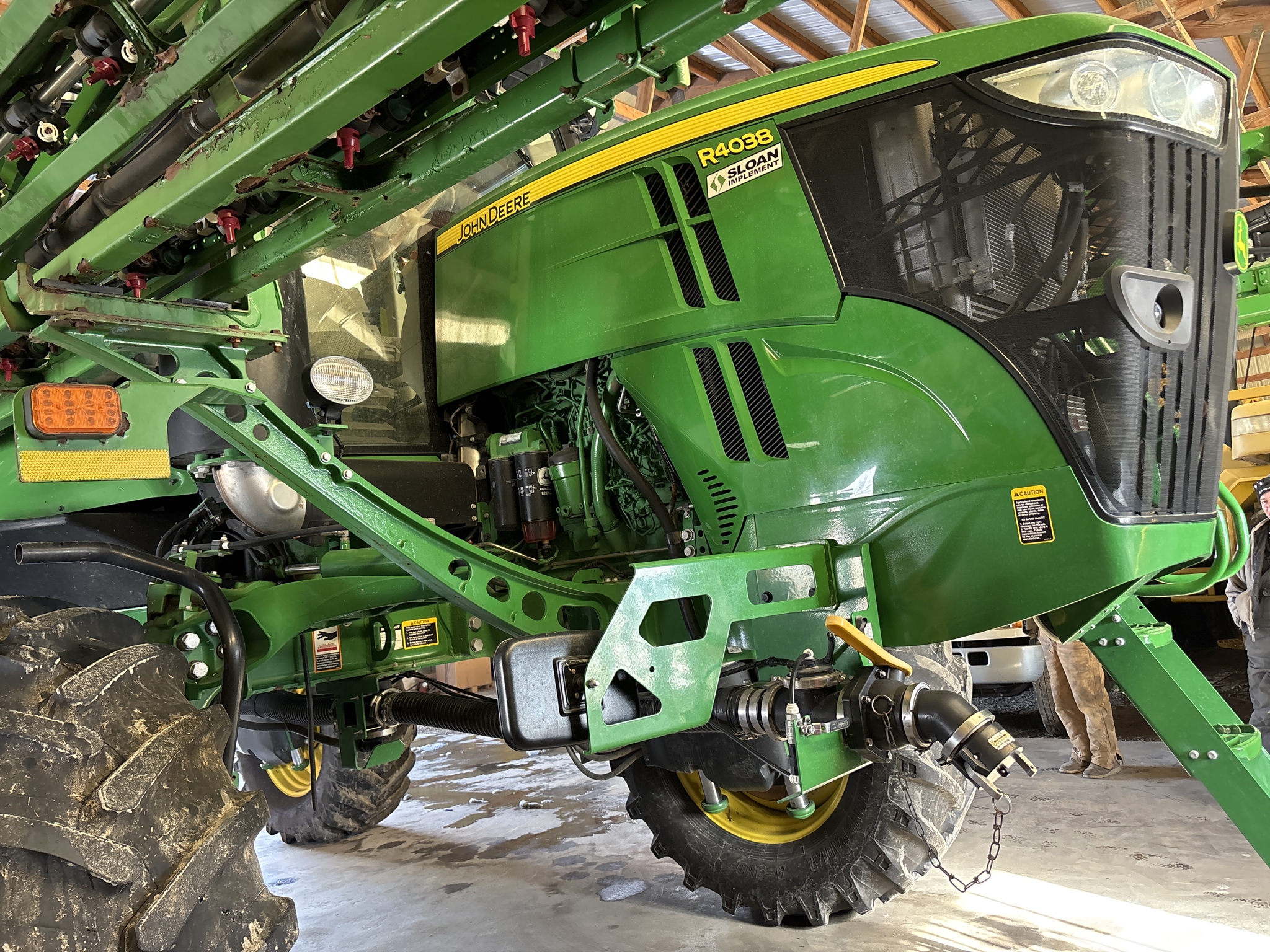 Used 2017 John Deere R4038 Self Propelled Sprayers at Koenig Equipment in Anna, OH - PhotoXL3