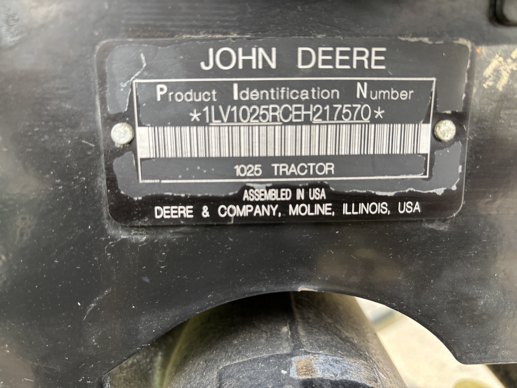 Used 2014 John Deere 1025R Compact Utility Tractors at Koenig Equipment in Lebanon, OH - PhotoXL11