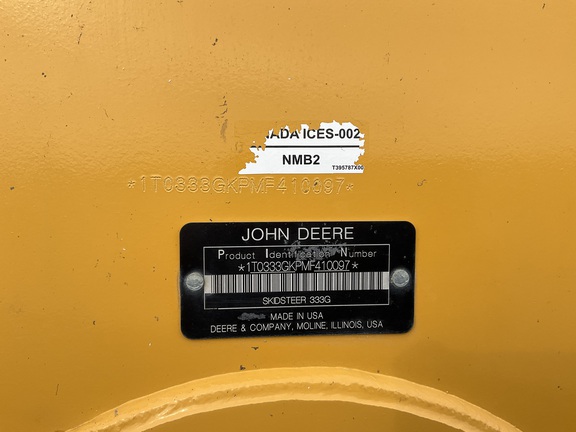 2021 John Deere 333G