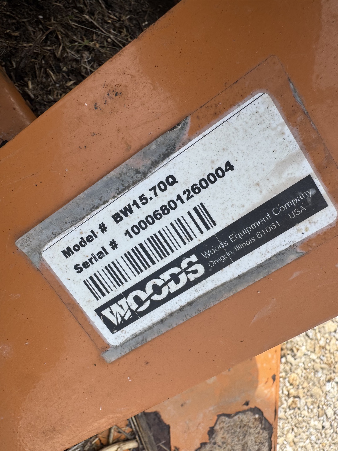  2019 Woods BW15.70Q at Heritage Tractor in Roanoke, IL