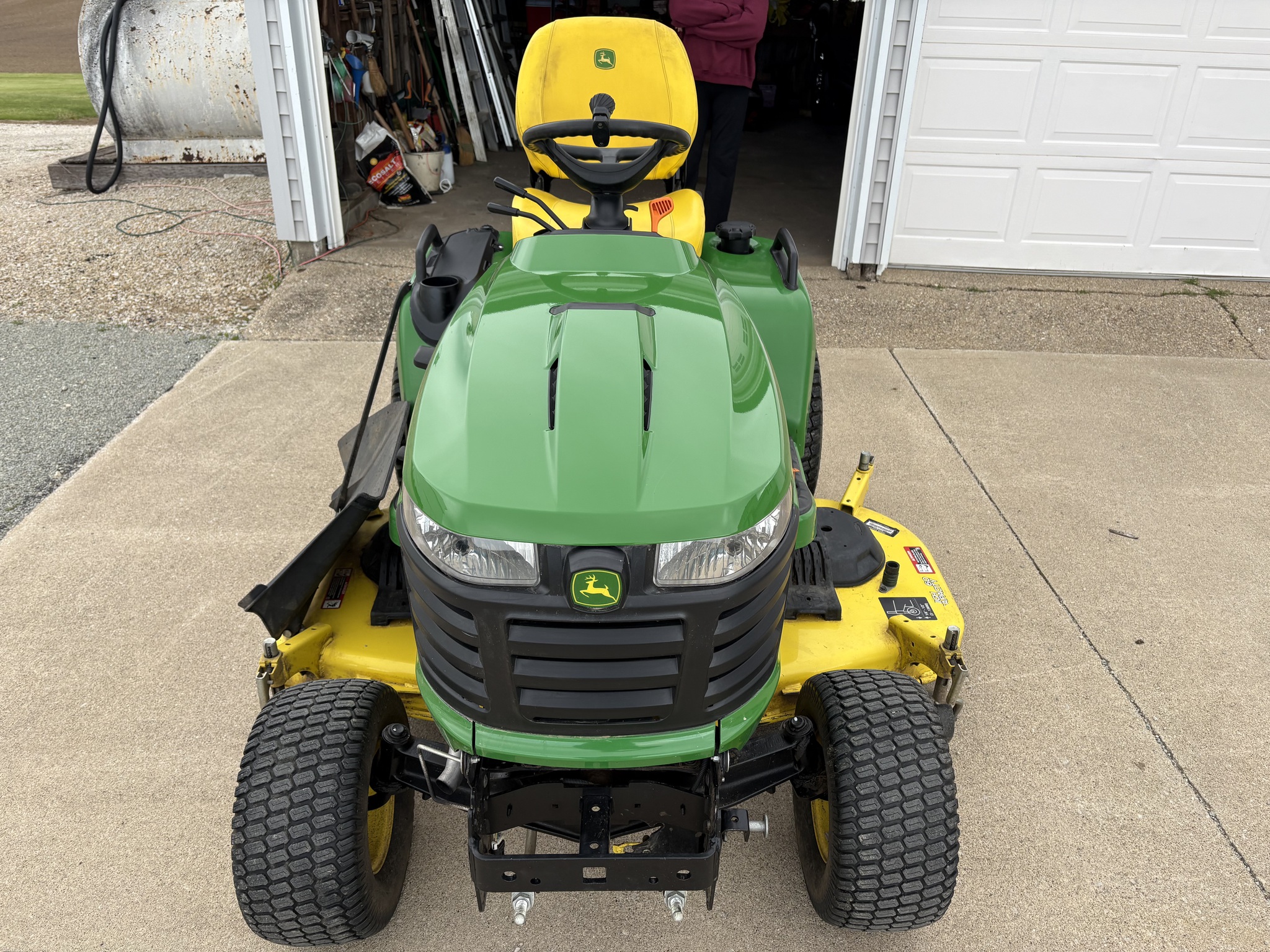  2020 John Deere X730 at Heritage Tractor in Geneseo, IL