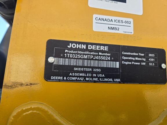 2023 John Deere 325G