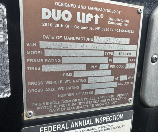 Photo of 2022 Duo Lift AST52D