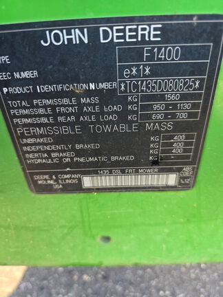 2008 John Deere 1435