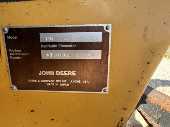 2015 John Deere 75G