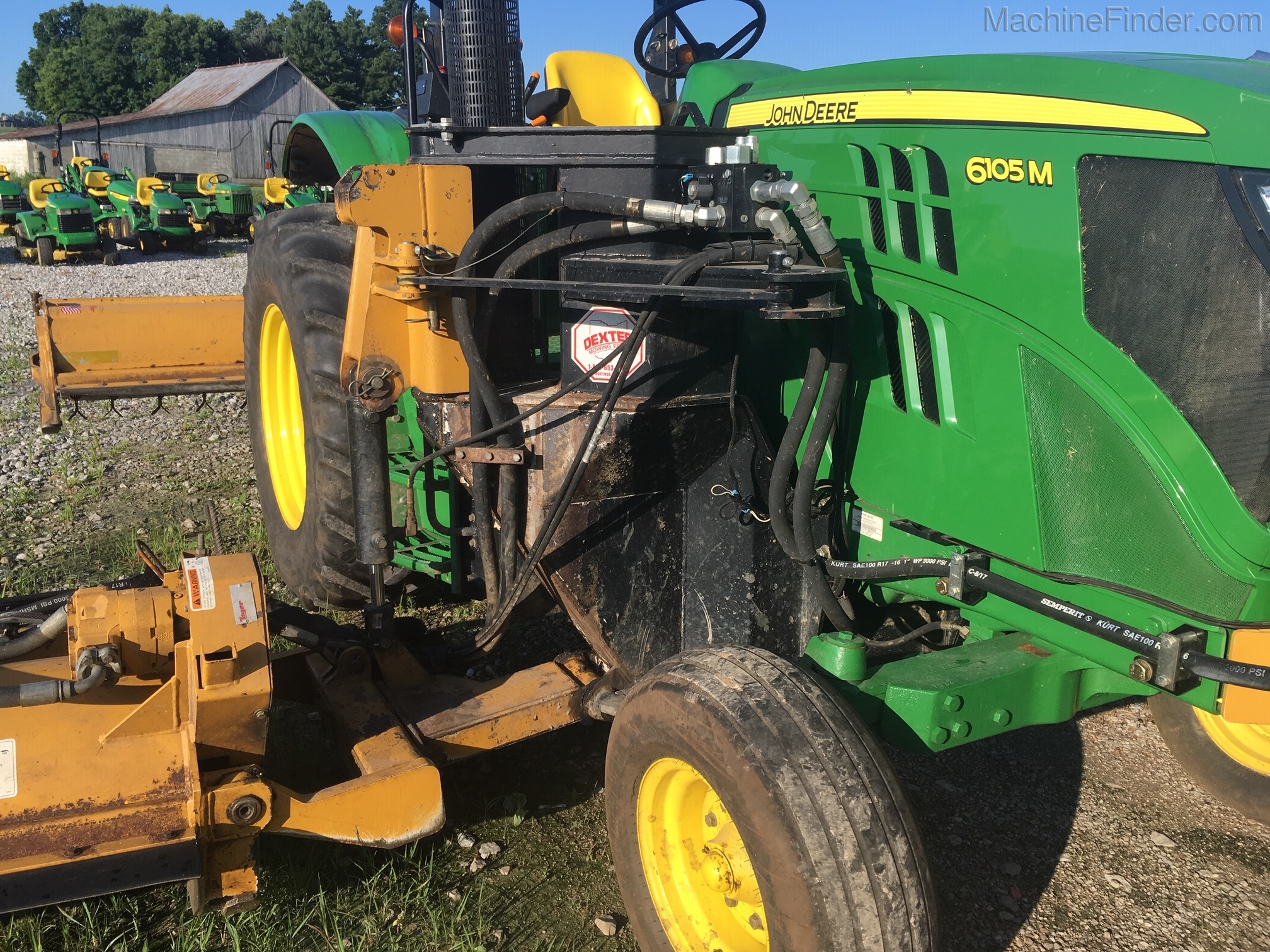2014 John Deere 6105M Image 8