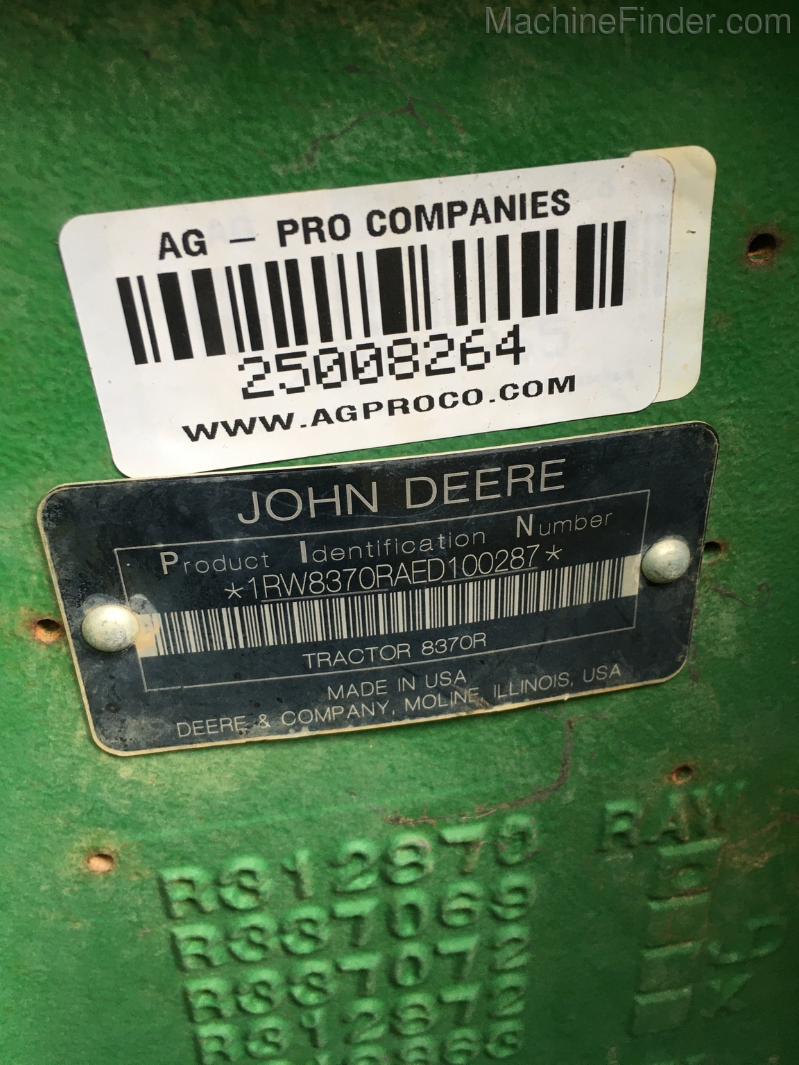 2014 John Deere 8370R Image 5