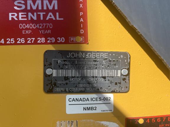 Product image 6 | 4re Equipment | ID: product-earthmoving-john-deere-772g-motor-graders-187435