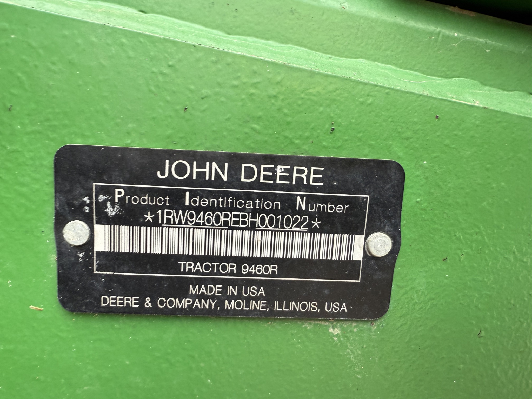  2012 John Deere 9460R at Heritage Tractor in Nevada, MO