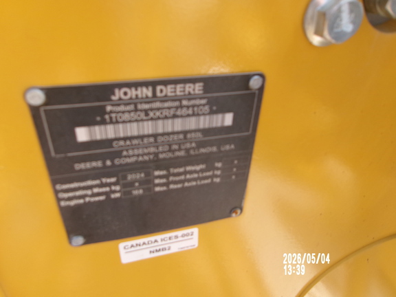2024 John Deere 850L
