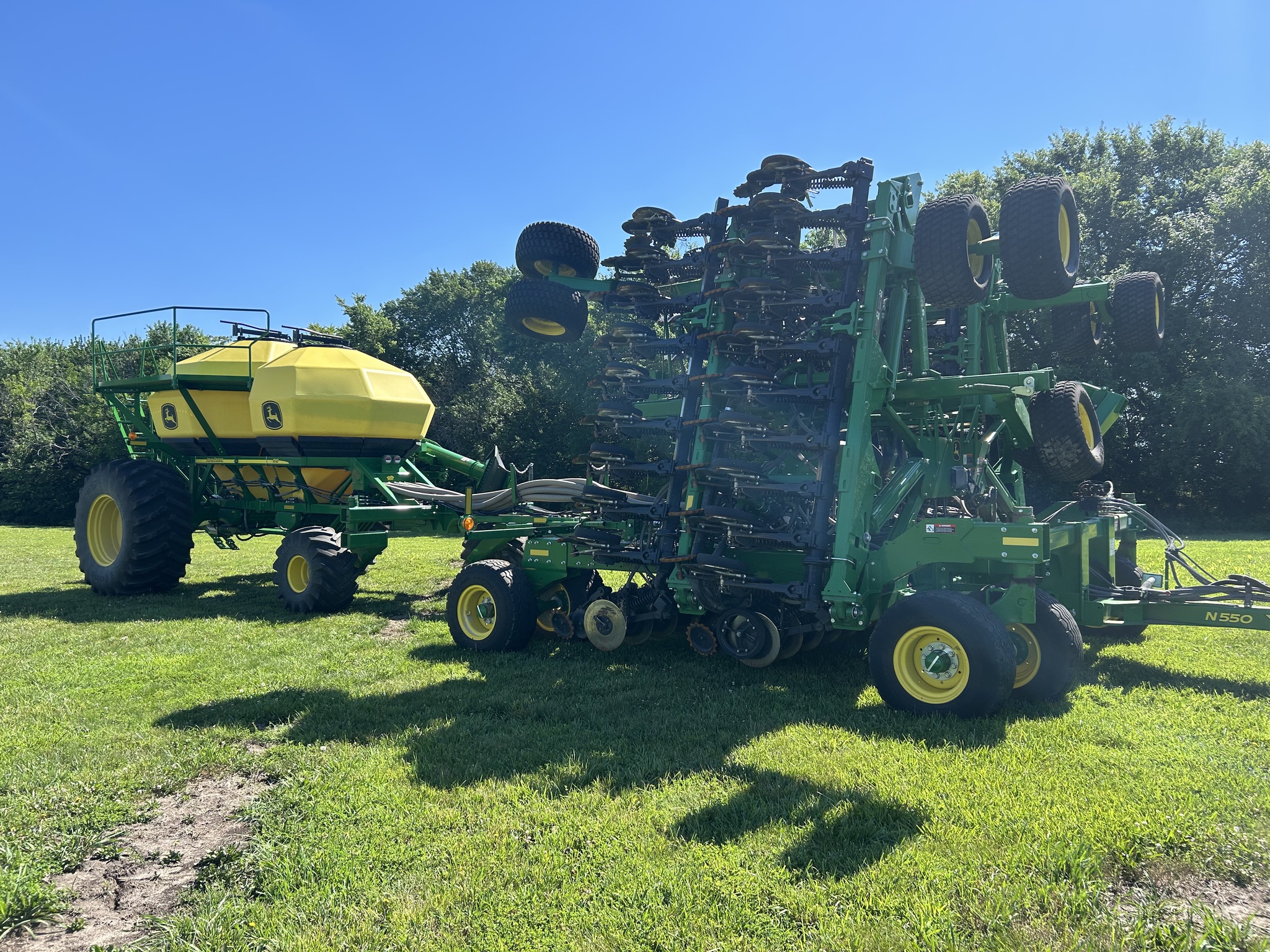  2023 John Deere N550 at Heritage Tractor in Baldwin City, KS