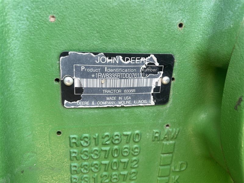 2013 John Deere 8335R Image 50