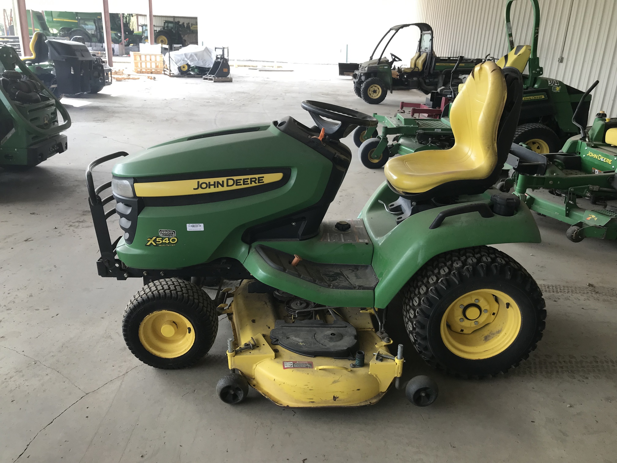 2011 John Deere X540 Image 3