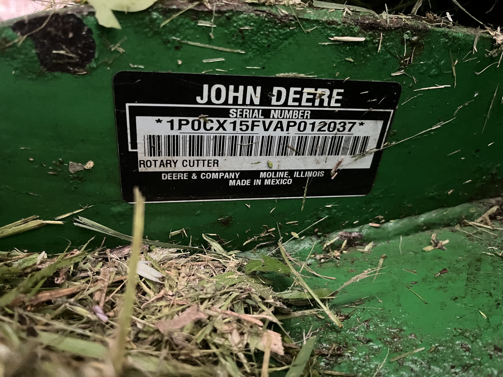 2010 John Deere CX15 Image 12
