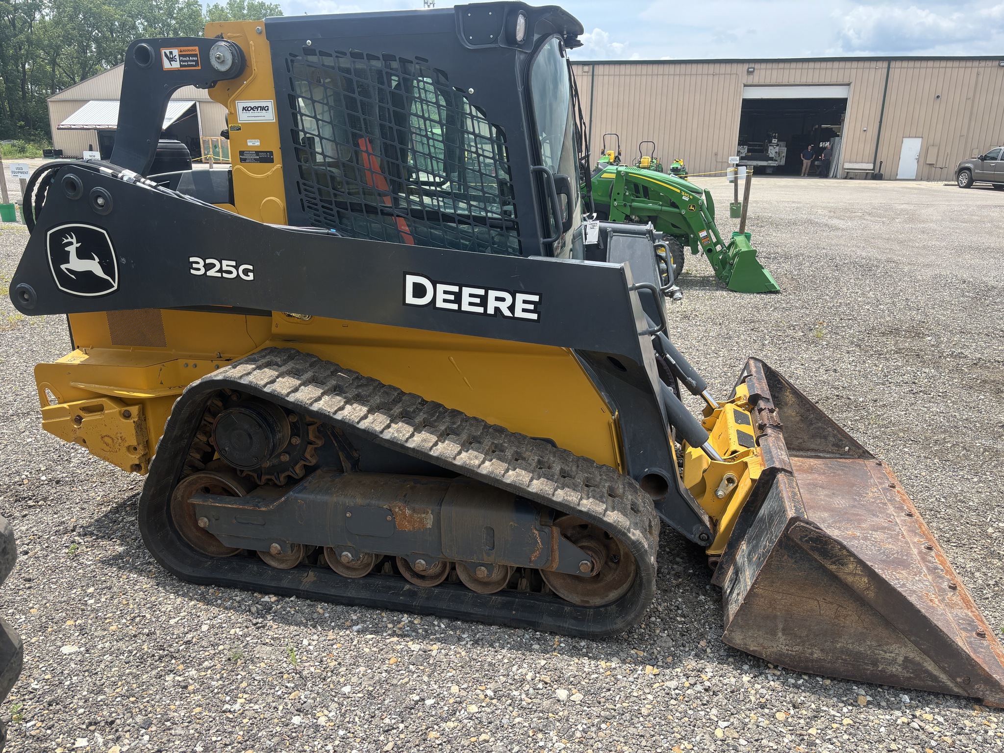 Used 2023 John Deere 325G Compact Track Loaders at Koenig Equipment in Greenfield, IN - PhotoXL1