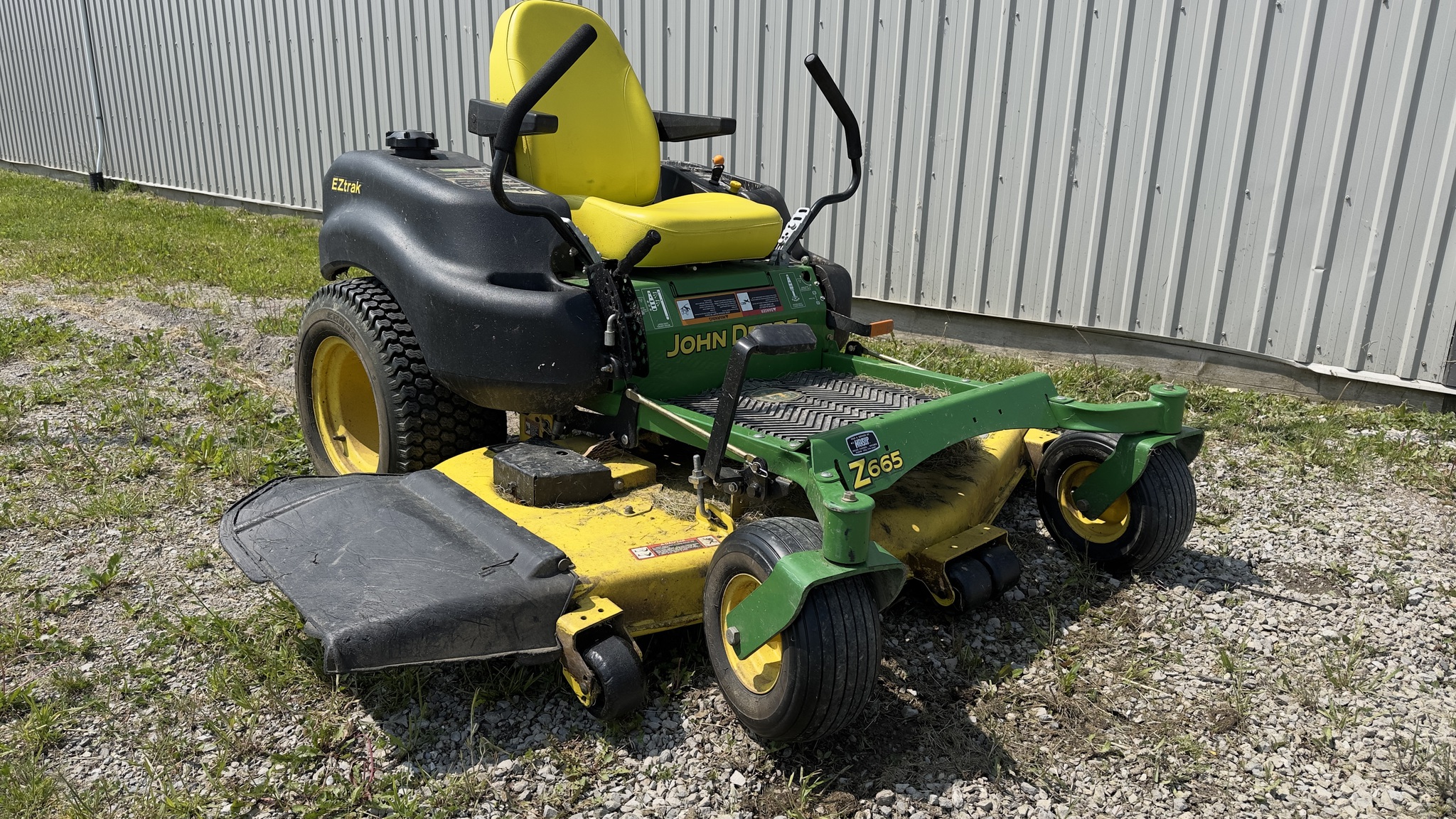 2012 John Deere Z665 Image 5
