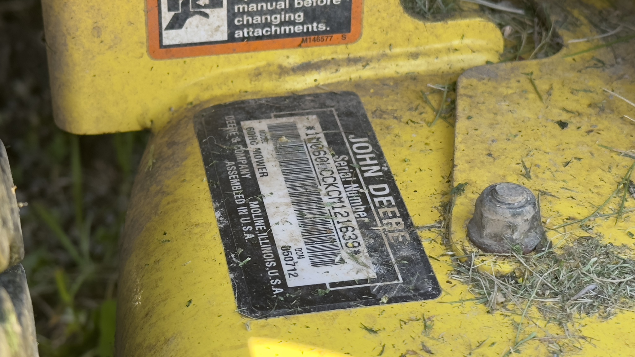 2012 John Deere Z665 Image 12