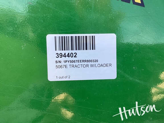 Photo of 2024 John Deere 5067E
