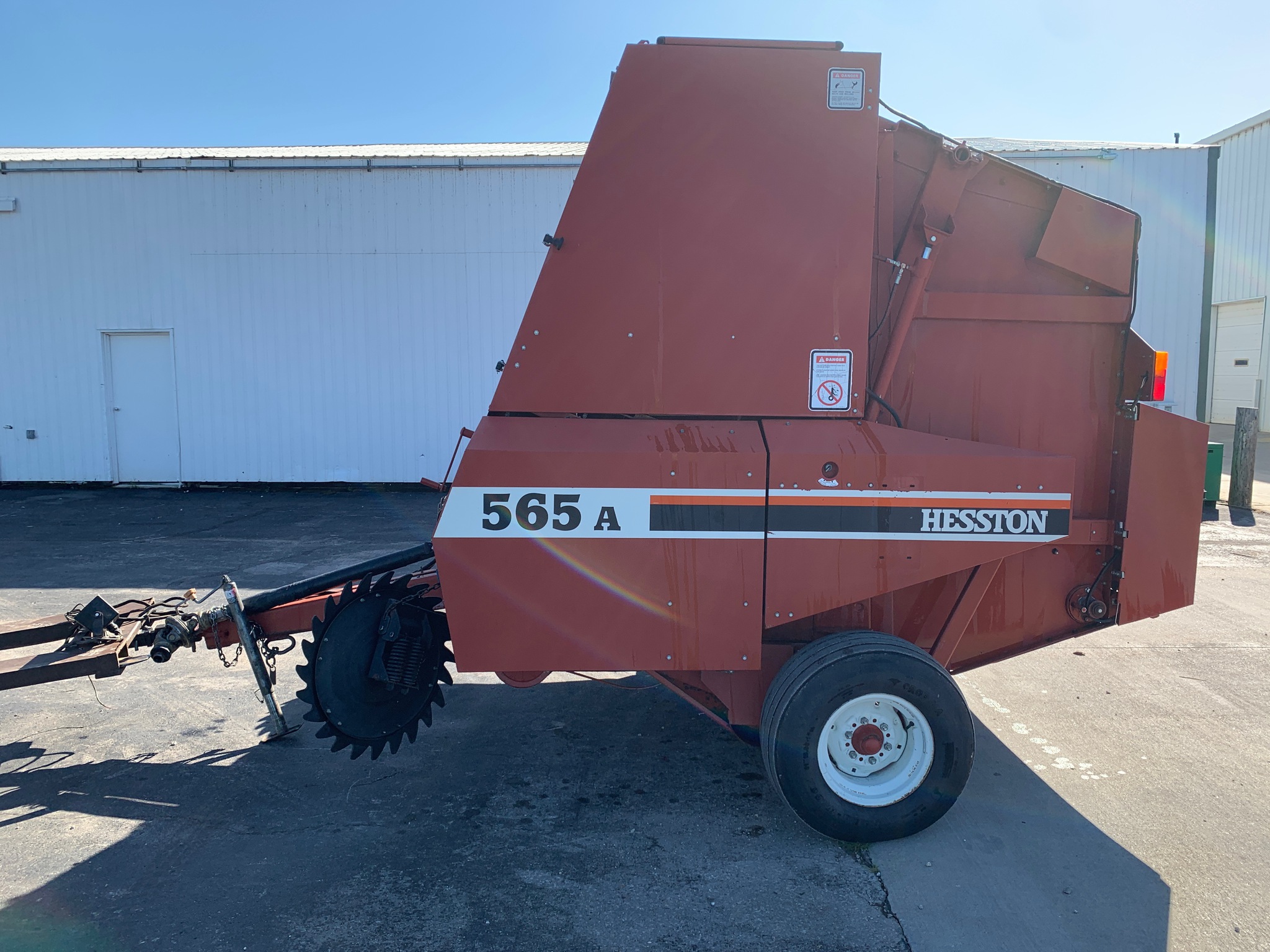  1997 Hesston 565A at Heritage Tractor in Lamar, MO
