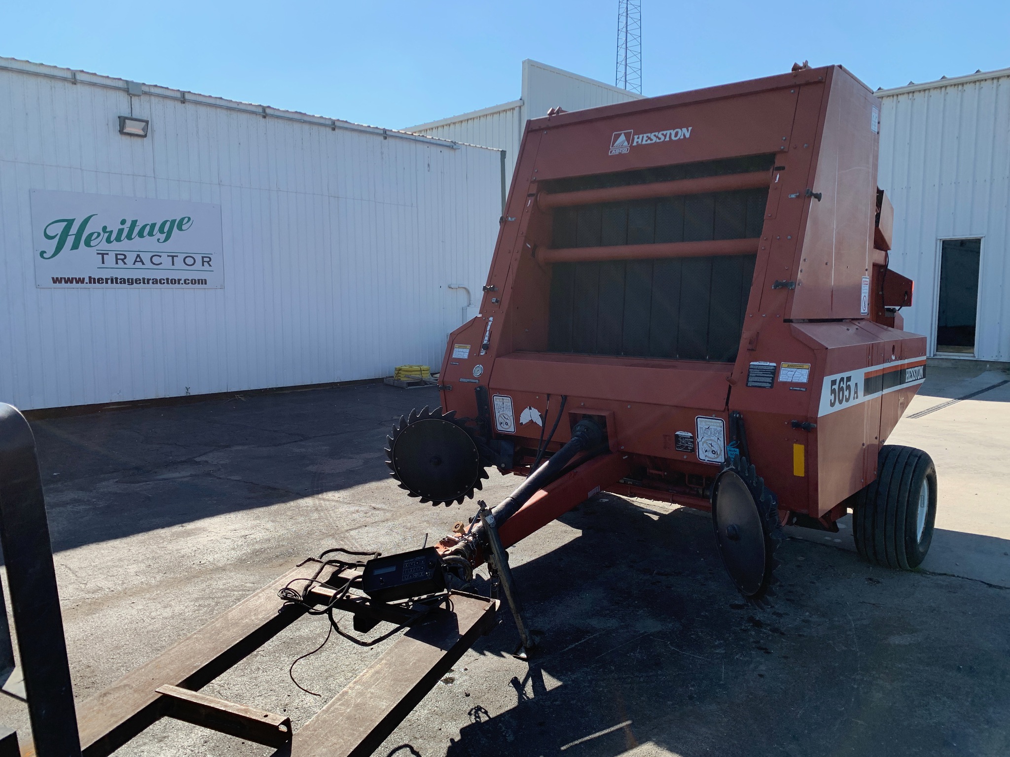  1997 Hesston 565A at Heritage Tractor in Lamar, MO