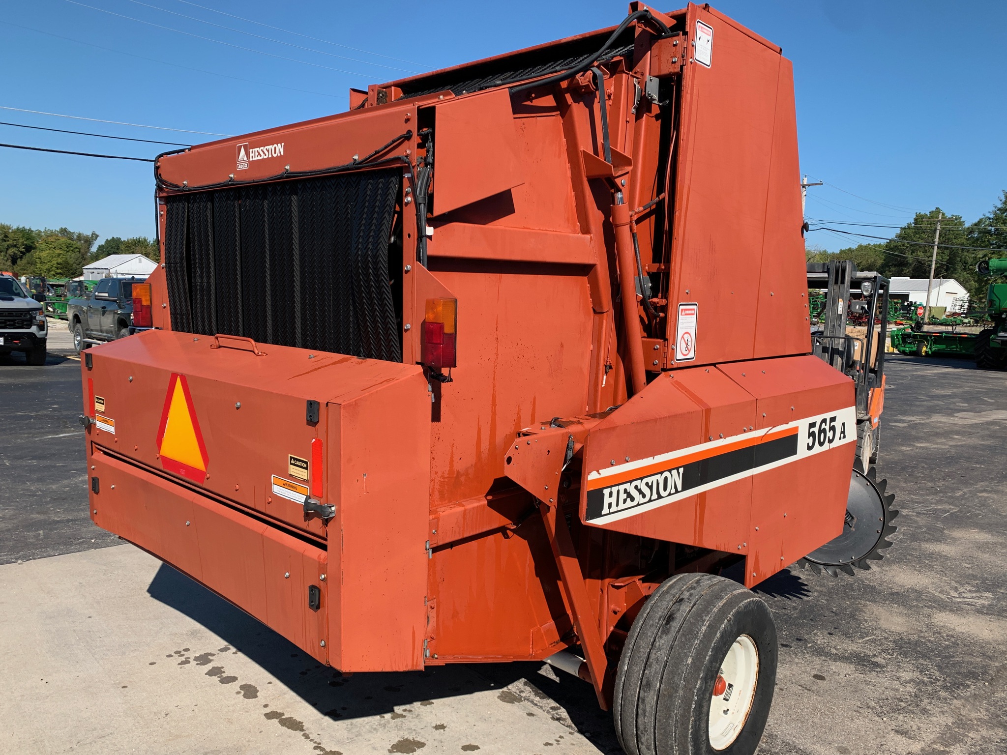  1997 Hesston 565A at Heritage Tractor in Lamar, MO