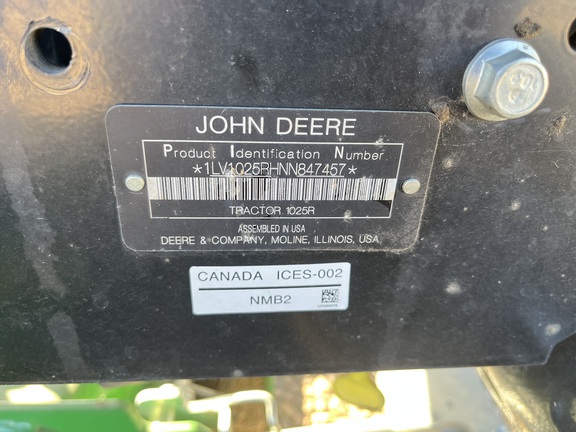 2022 John Deere 1025R - Photo30